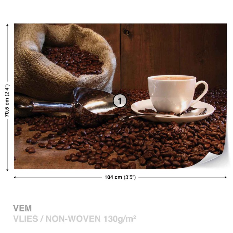 Papel de parede Coffee Cafe