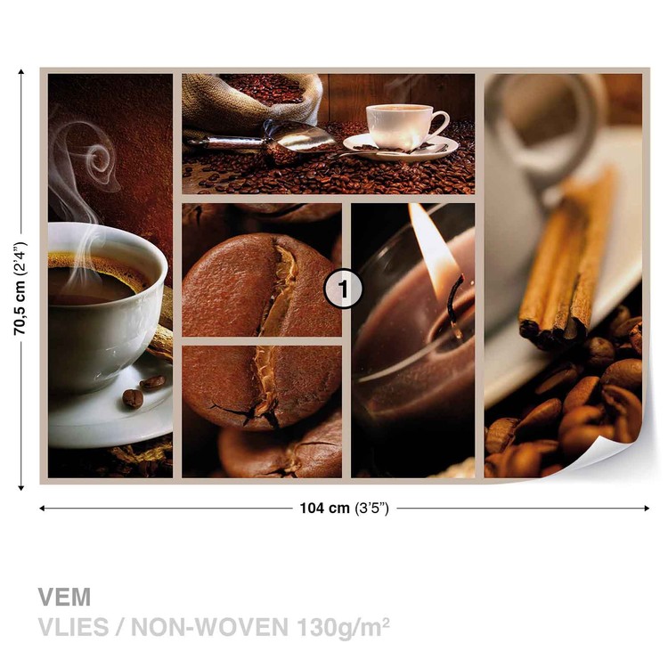 Papel de parede Coffee Cafe