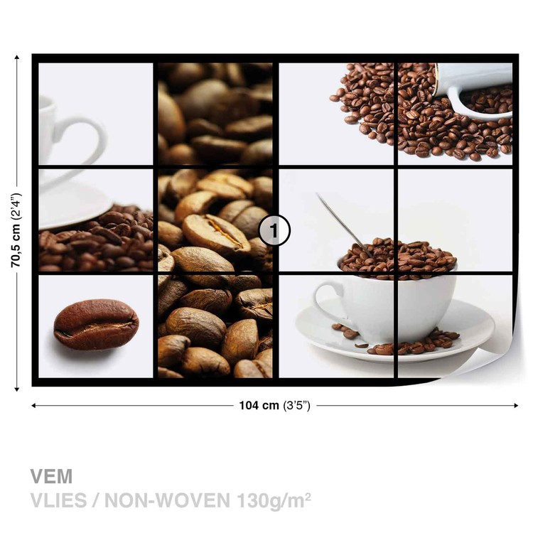 Papel de parede Coffee Cafe