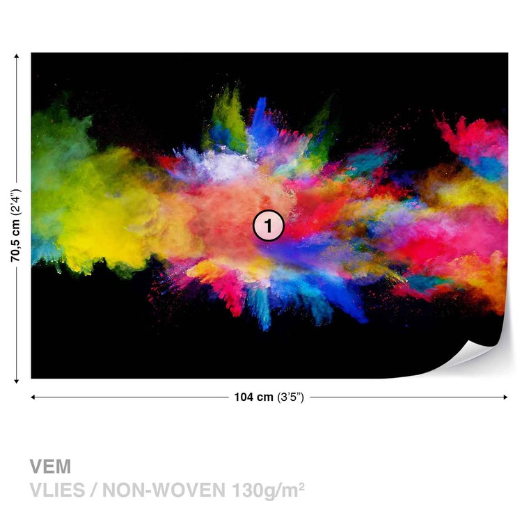 Papel de parede Colour Explosion
