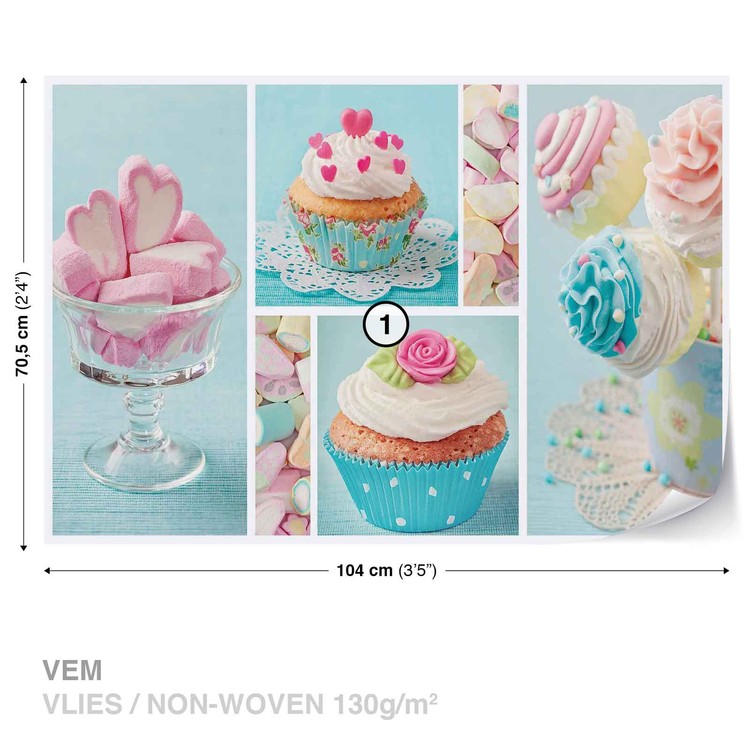 Papel de parede Cupcakes