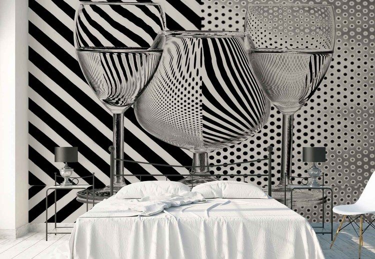 Papel de parede Dots And Stripes