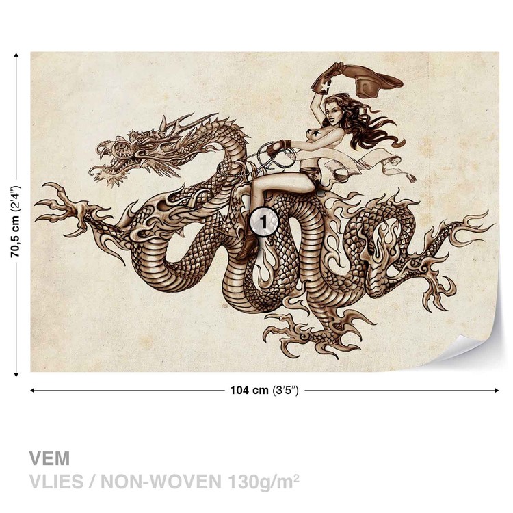 Papel de parede Dragon Tattoo