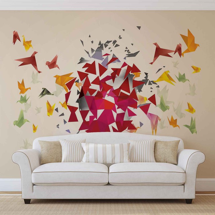 Papel de parede Explosion Abstract