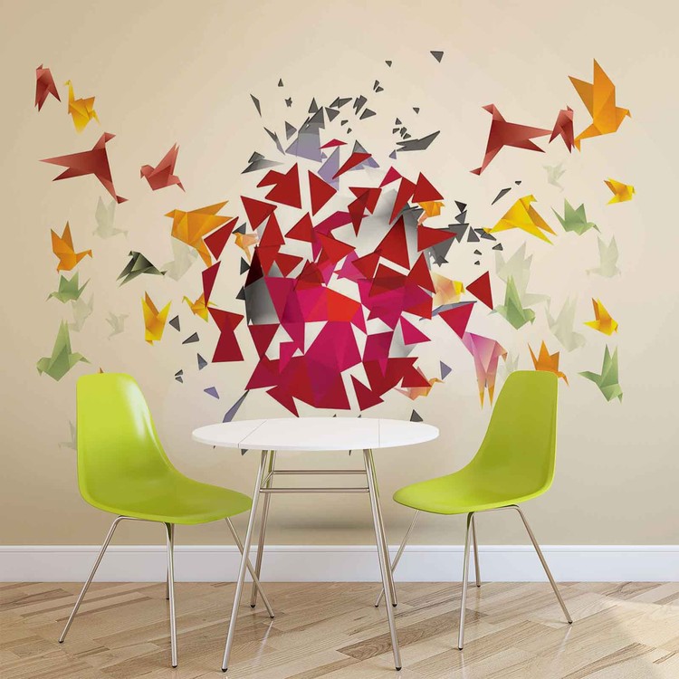 Papel de parede Explosion Abstract