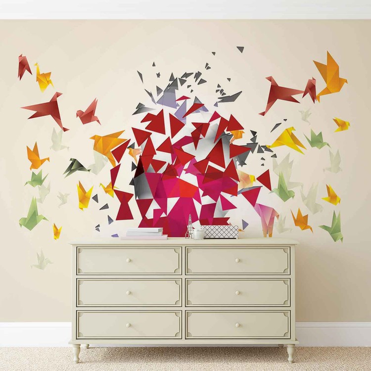 Papel de parede Explosion Abstract