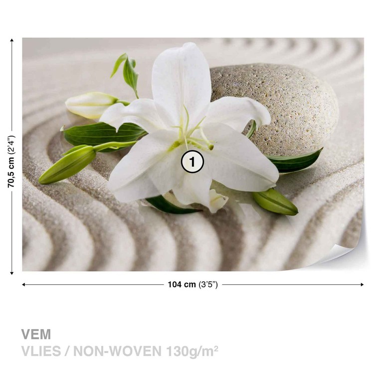 Papel de parede Flower Sand