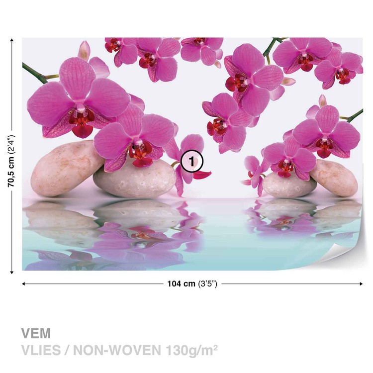 Papel de parede Flowers Orchids