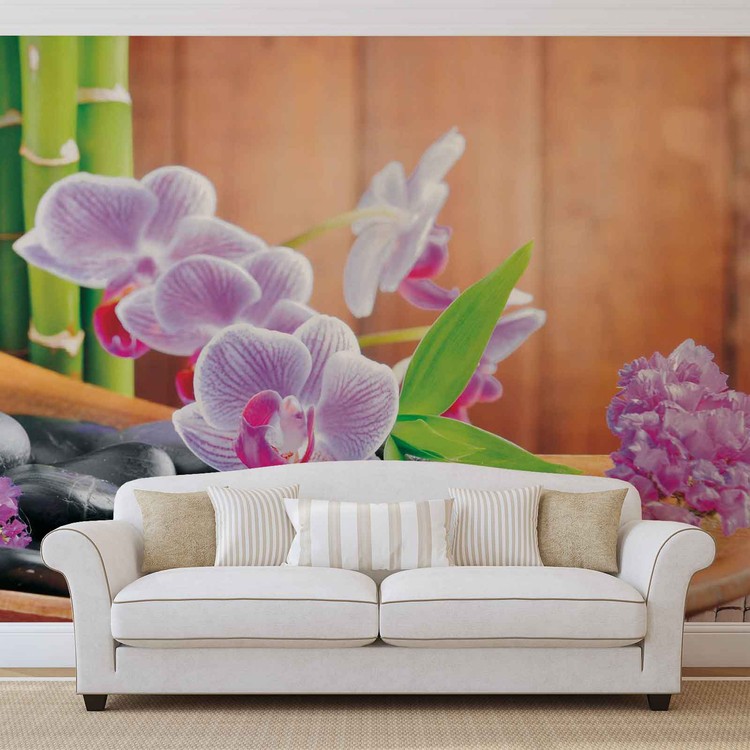 Papel de parede Flowers Orchids Zen