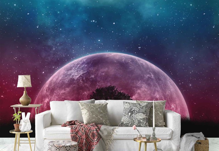 Papel de parede Galaxy Tree