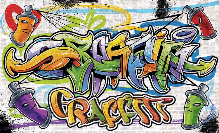 Papel de parede Graffiti Street Art