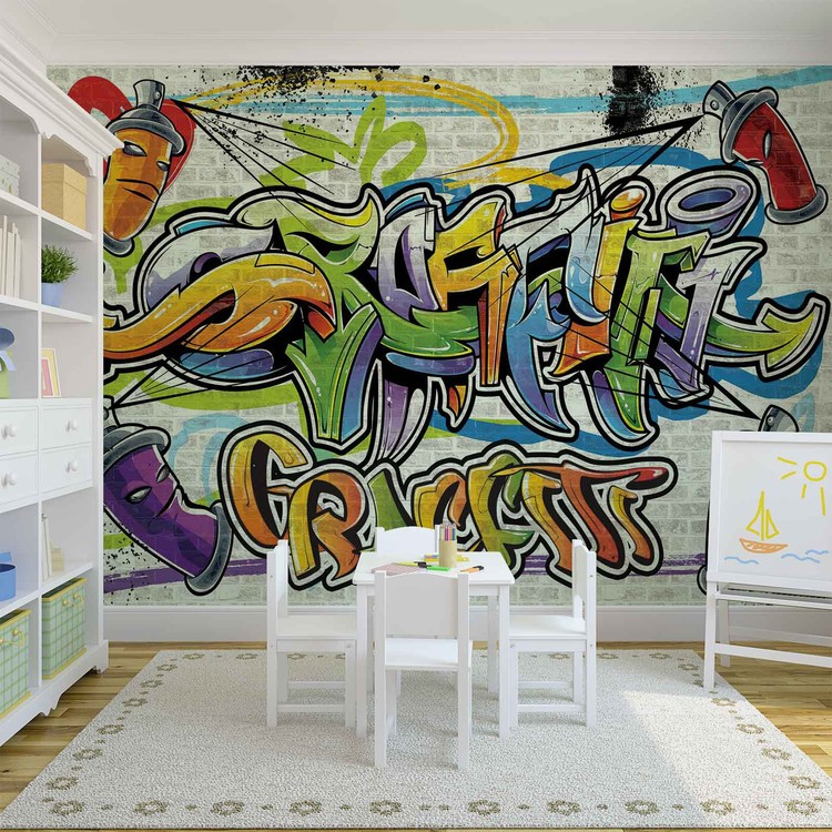 Papel de parede Graffiti Street Art