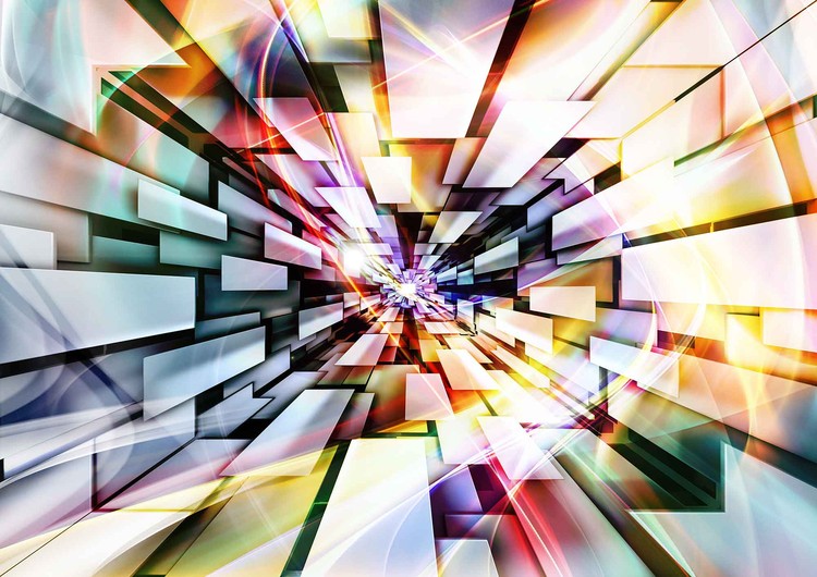 Papel de parede Pattern Abstract Muticolour