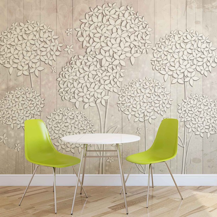 Papel de parede Pattern Flowers