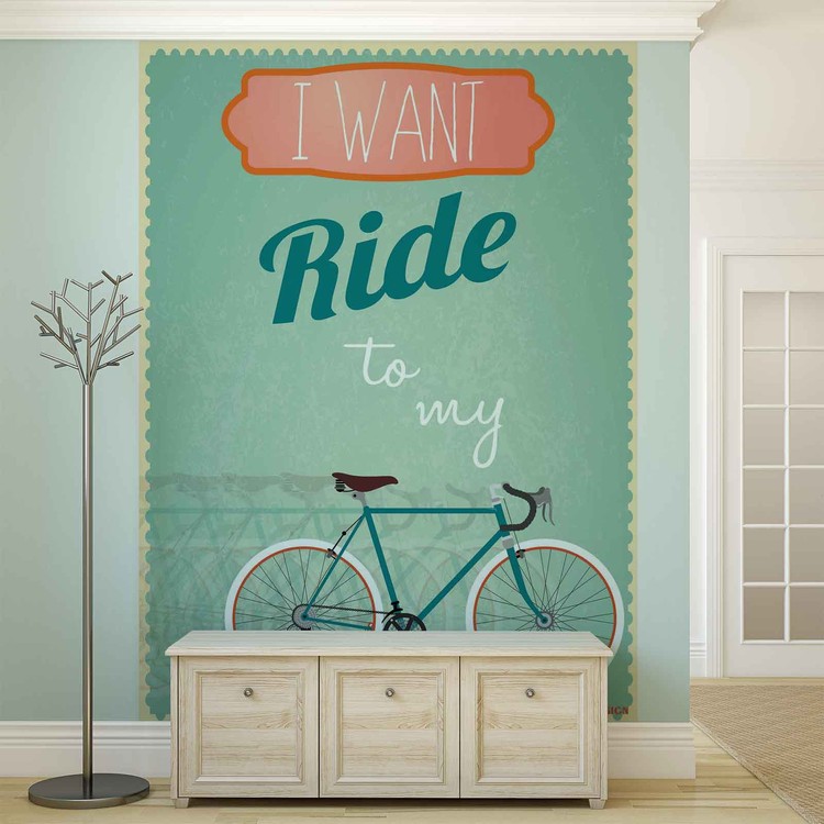 Papel de parede Racing Bicycle Retro