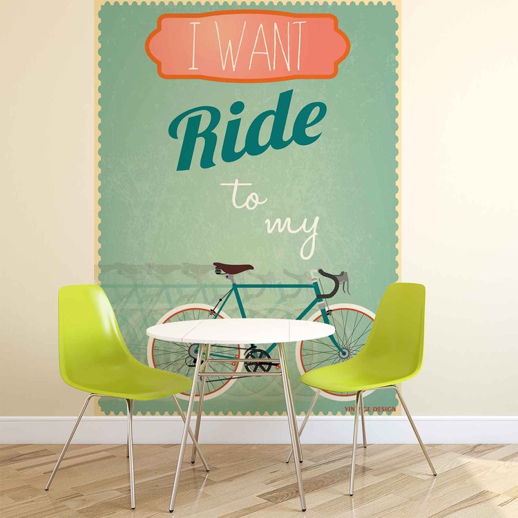 Papel de parede Racing Bicycle Retro