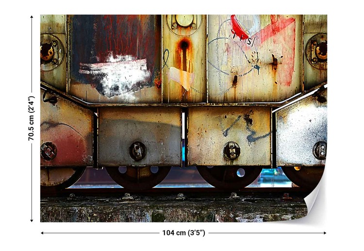 Papel de parede Rusty Train