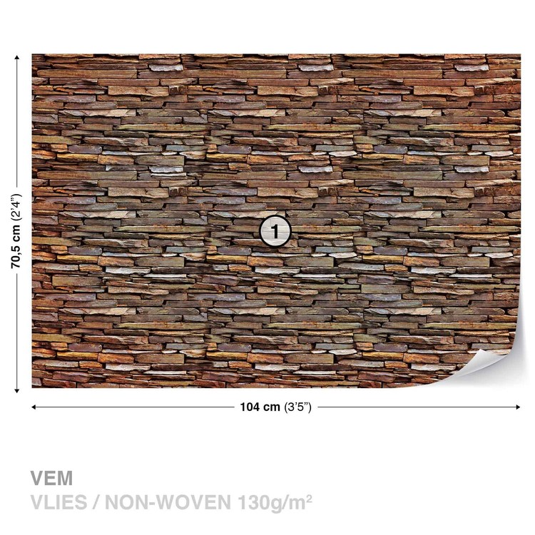 Papel de parede Stone Wall