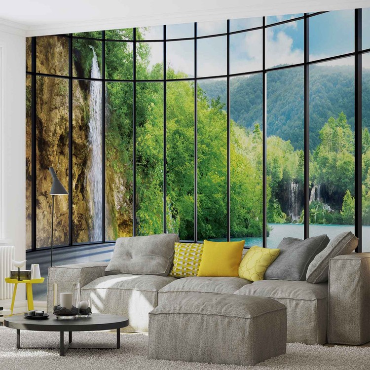 Papel de parede View Tropical Landscape