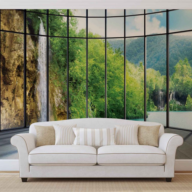Papel de parede View Tropical Landscape