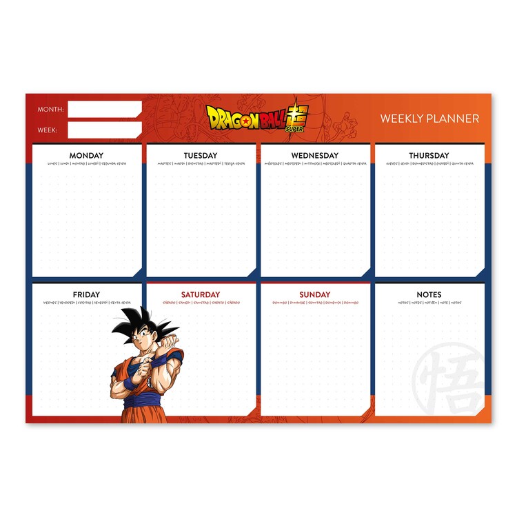 Planner Dragon Ball