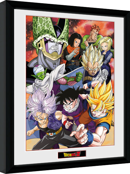 Dragon Ball Z Cell Saga Framed poster Buy at Europosters