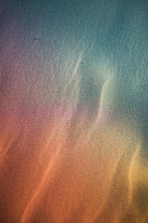 Eksklusiiviset taidevalokuvat Sand with sun reflexions