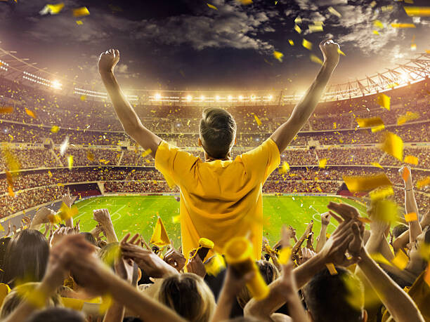 Αυτοκόλλητο Fans at stadium