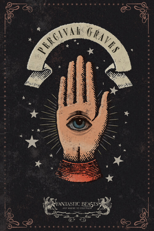 Sticker Fantastic Beasts - Percival Graves