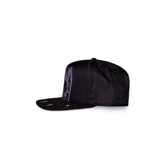 Men's Marvel White/Purple Black Panther Fitted Hat