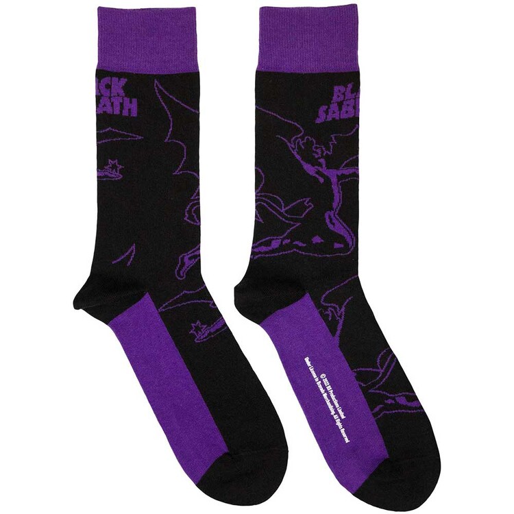 Socks Black Sabbath - Logo & Demon