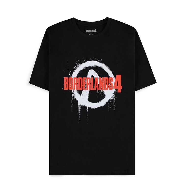 T-shirt Borderlands 4 - Graffiti-Style Logo