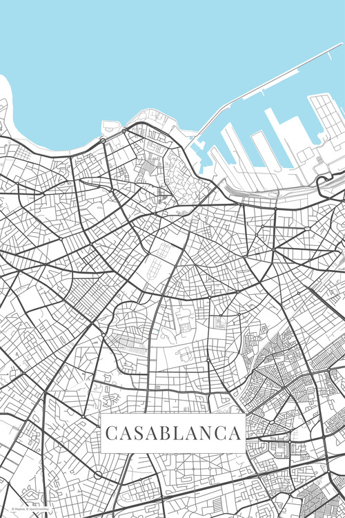 T-shirt Casablanca white