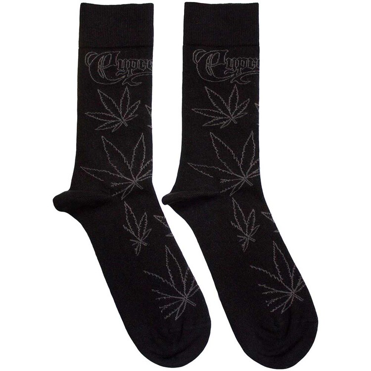 Socks Cypress Hill - Leaf Pattern