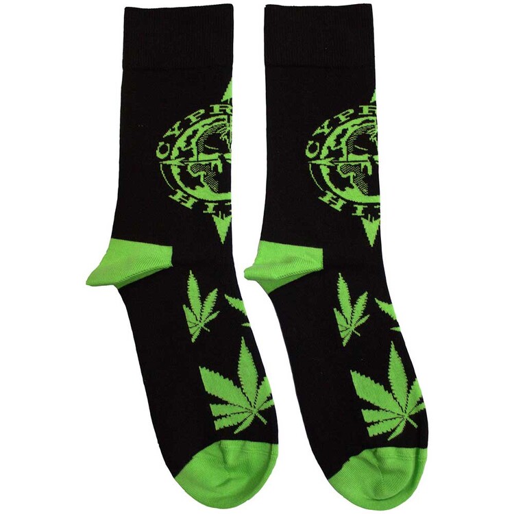 Socks Cypress Hill - Logo & Leaves