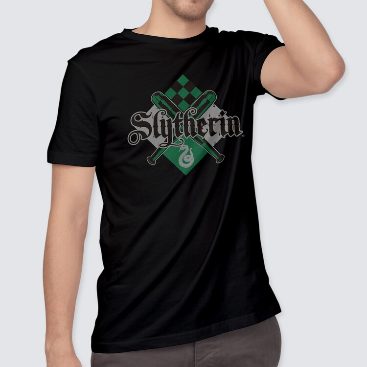 Harry Potter - Slytherin Quidditch Logo | Clothes and accessories for  merchandise fans | T-Shirts