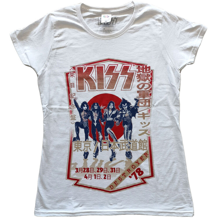T-shirt Kiss - Destroyer Tour '78