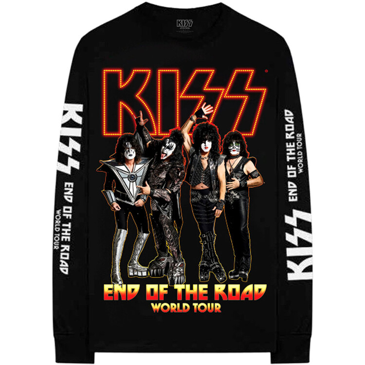 T-shirt Kiss - End of the Road