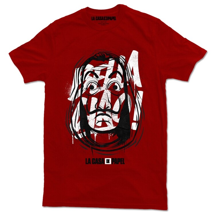 T-shirt Money Heist (La Casa De Papel) - Mask