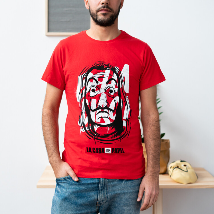 T-shirt Money Heist (La Casa De Papel) - Mask
