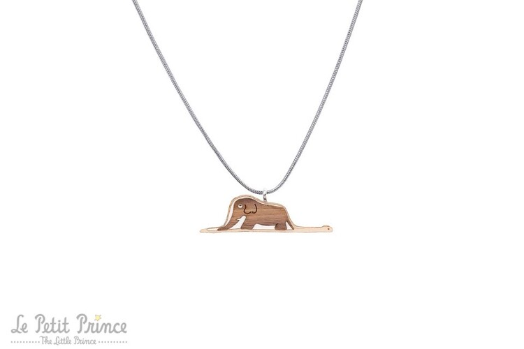 Fashion Necklace The Little Prince - A Boa Constrictor Digesting An Elephant