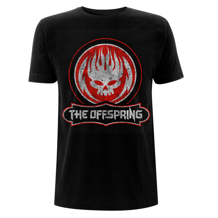 T-shirt Offspring - Distressed Skull