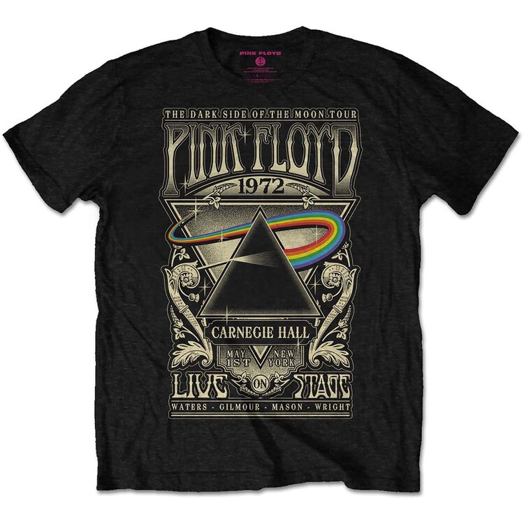 T-shirt Pink Floyd - Carnegie Hall Poster (5XL)