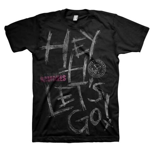 T-shirt Ramones - Hey, Ho!