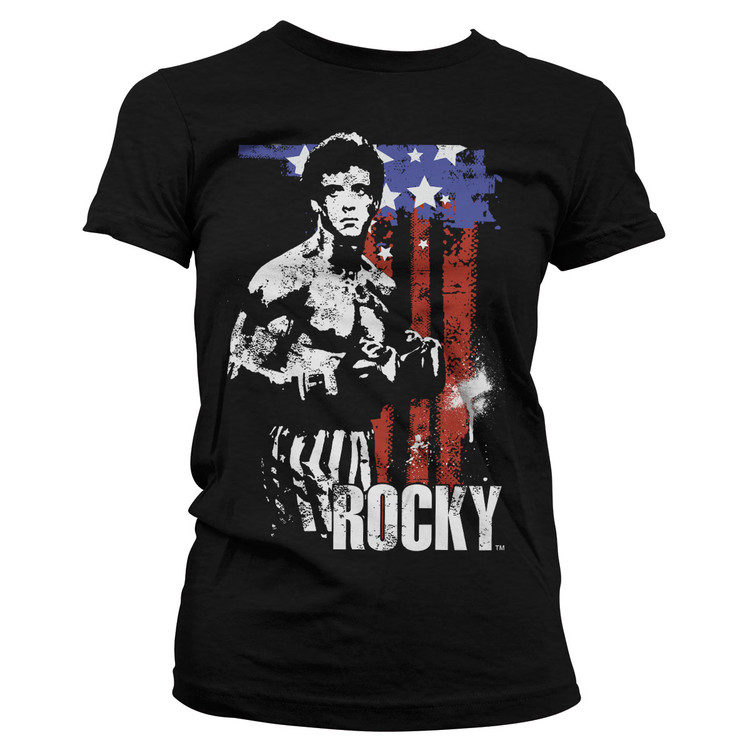 T-shirt Rocky - American Flag
