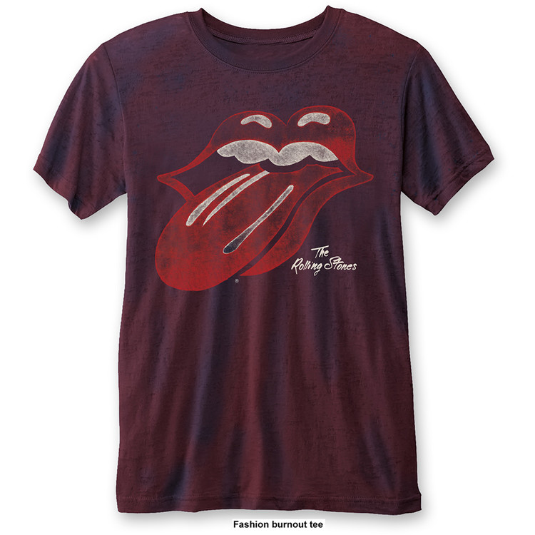 T-shirt Rolling Stones - Vtge Tongue Logo