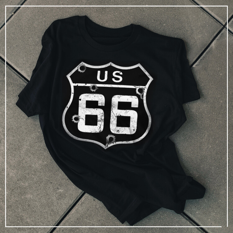 tee shirt route 66