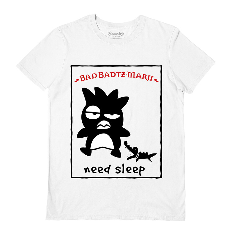 T-shirt Sanrio - Bad Badtz Maru Need Sleep