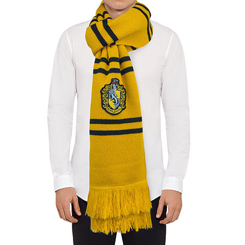 Scarf Harry Potter - Hufflepuff | Clothes and accessories for merchandise  fans