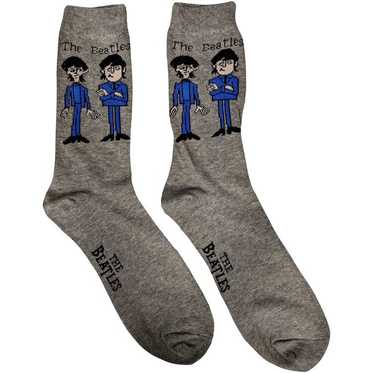 Fashion Socks The Beatles - Cartoon Standing